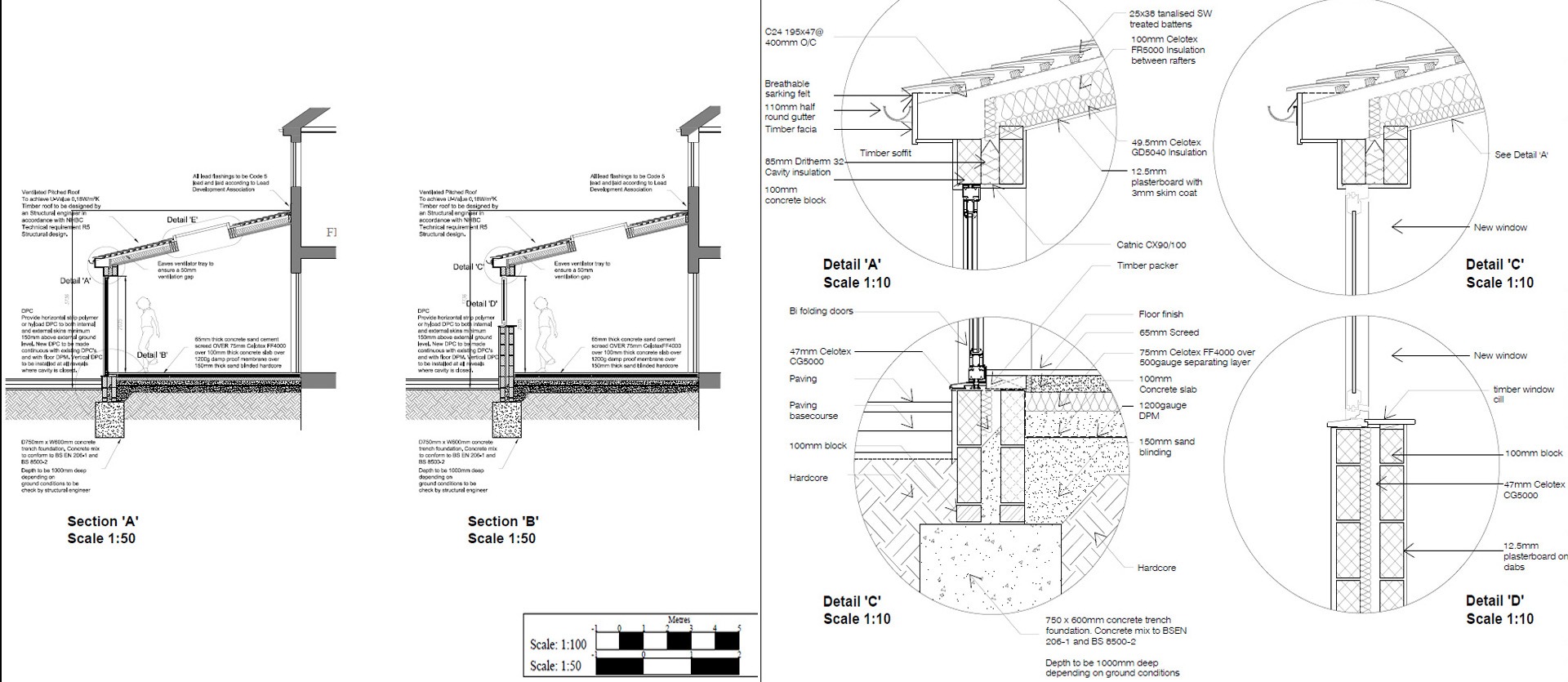 Building Regulation Drawings London Extension 