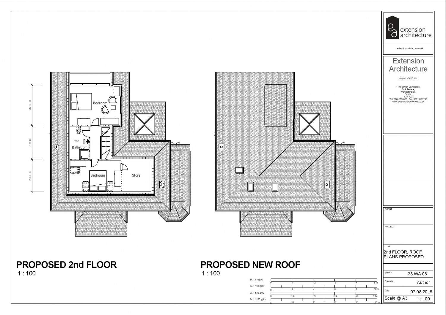proposed 2nd floor uk