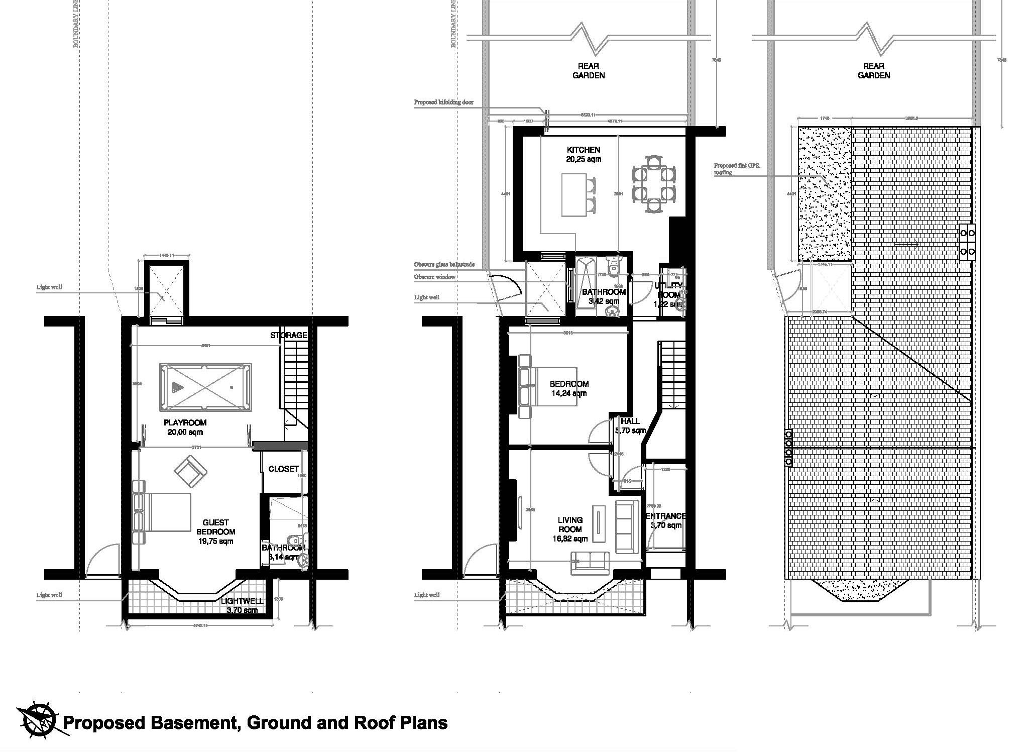 Wandsworth-council-proposed-basement-ground-floor,-roof-proposal-2