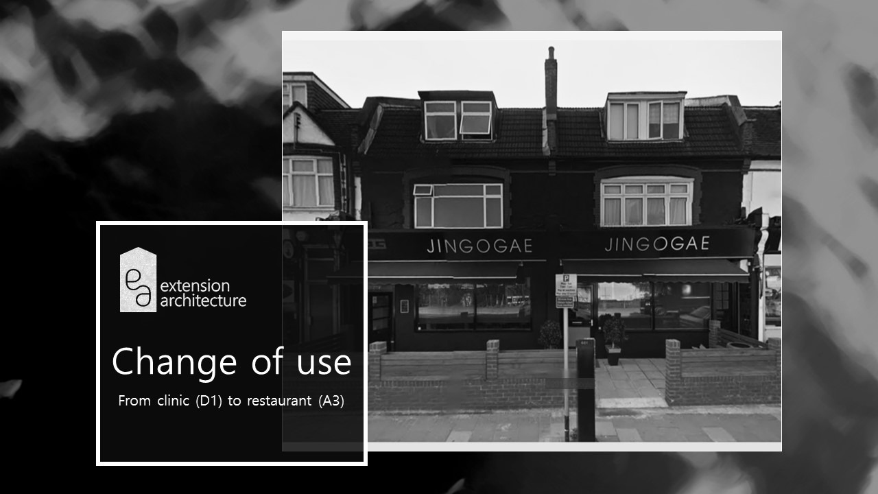 Jingogae Restaurant – Change of Use Case D1 to A3
