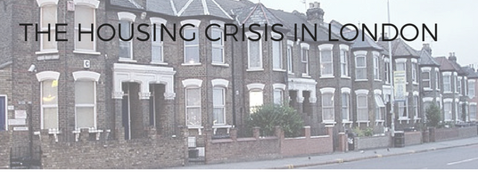 Housing crisis in London title blog