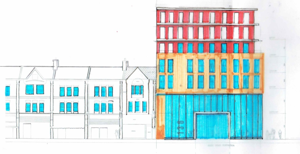 Proposed-Elevation-Building for New Developments North London portfolio article