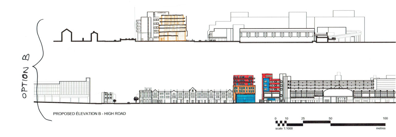 Proposed-Elevation for New Developments North London portfolio article