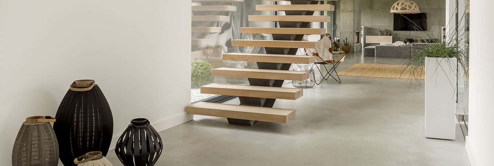 floating stair design