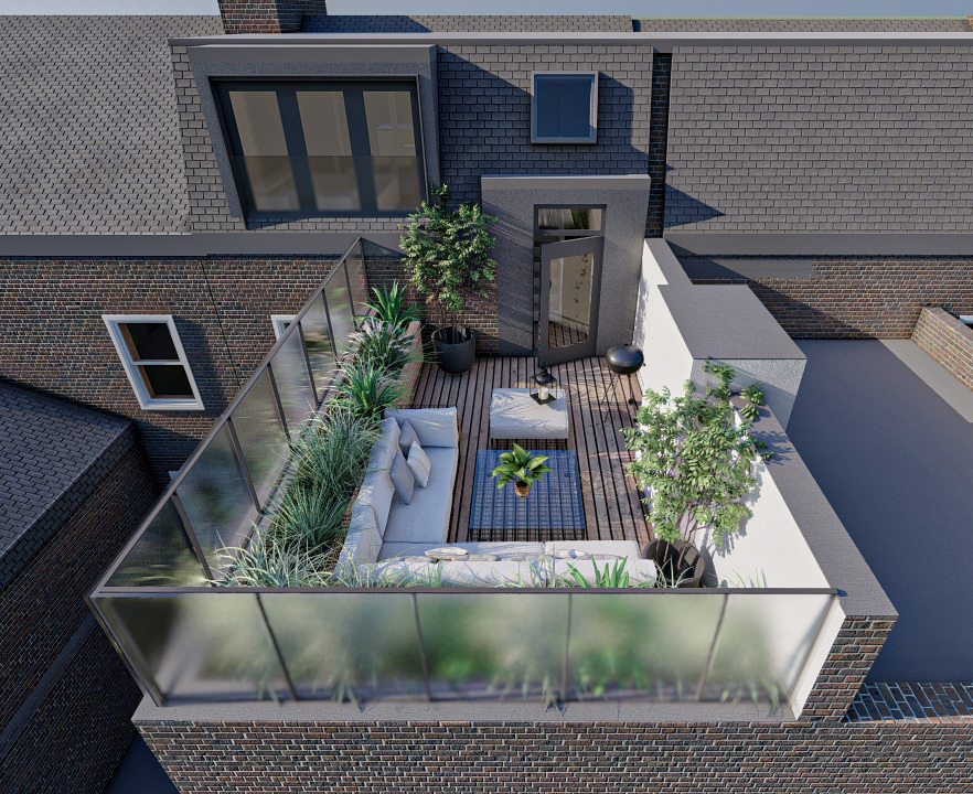 Loft Conversion & Roof Terrace in Wandsworth