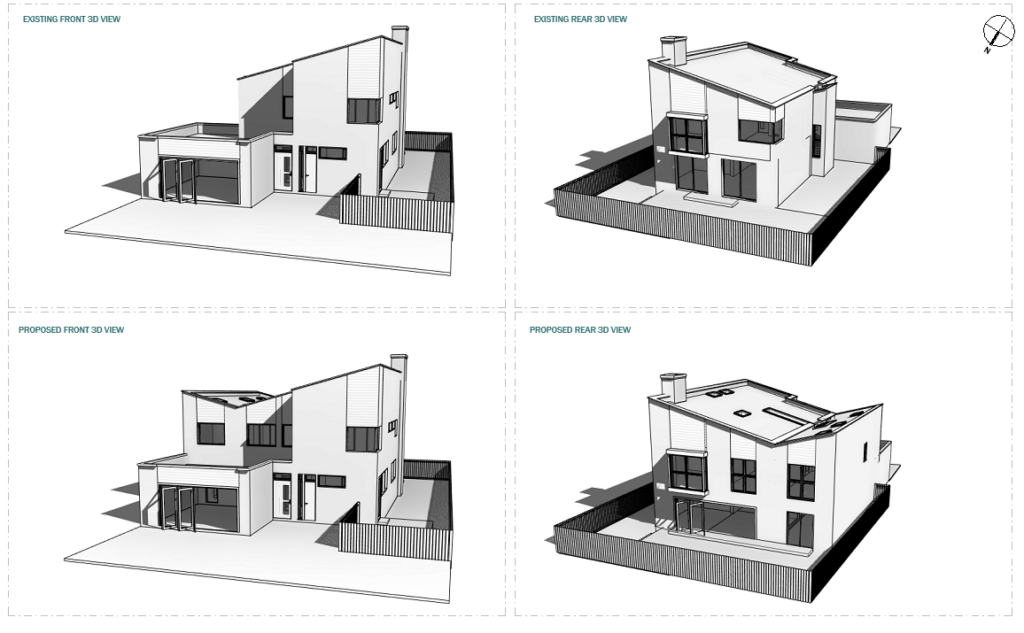Double Storey Side Extensions & Internal Reconfigurations