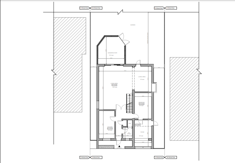 Conversion of existing garage into habitable accommodation
