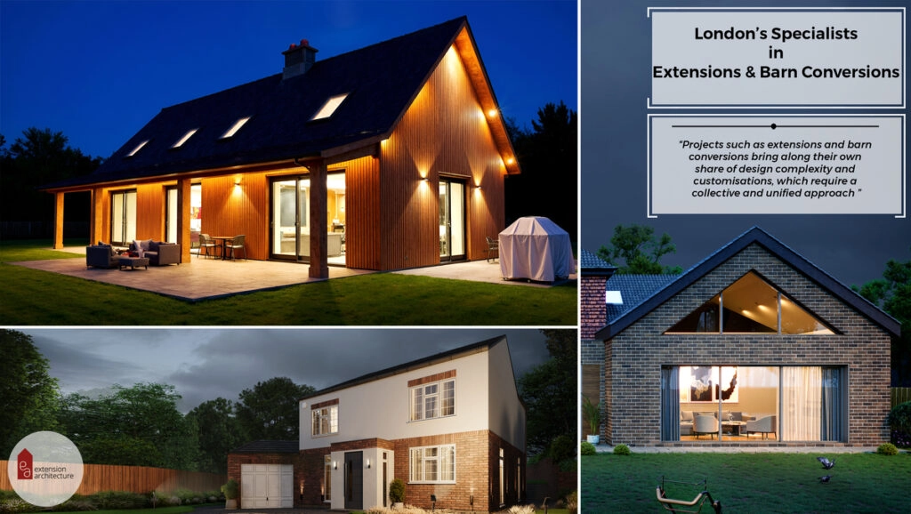 Specialist Design and Build Services for House Extensions and Barn Conversions Across London